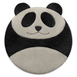 Bio-Körnerkissen mikrowellengeeignet, aus 100% Naturmaterialien, Wärmekissen für den Bauch, Panda