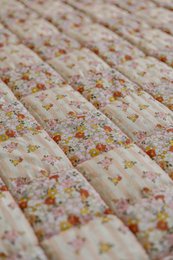 Ensemble de literie matelassée en coton pour les enfants «Spring Garden» - conception patchwork, grande taille