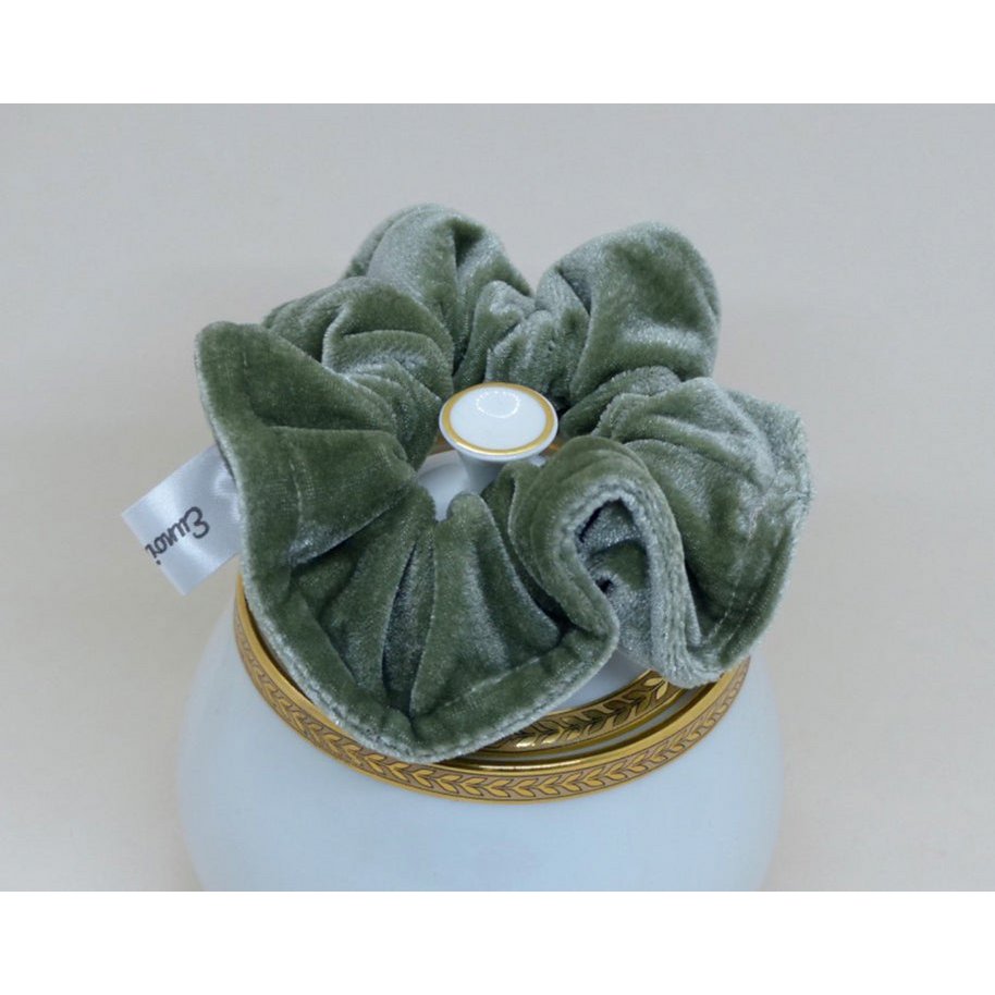 Scrunchie Oliwkowa