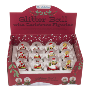 Polyresin snow globe, Christmasfigures,