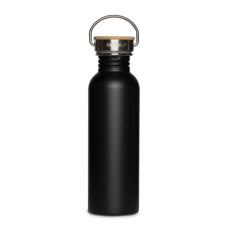 Trinkflasche Urban Edelstahl Schwarz 750 ml