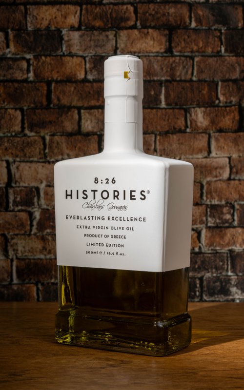8:26 Historias Aceite de oliva virgen extra Mezcla de 500 ml Edición de lujo