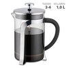 Press filter jug borosilicate glass / stainless steel 1 l