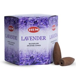Hem Backflow Cones Lavender