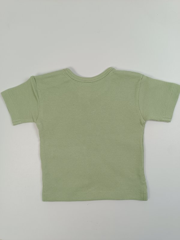T-shirt manches courtes - gaufre