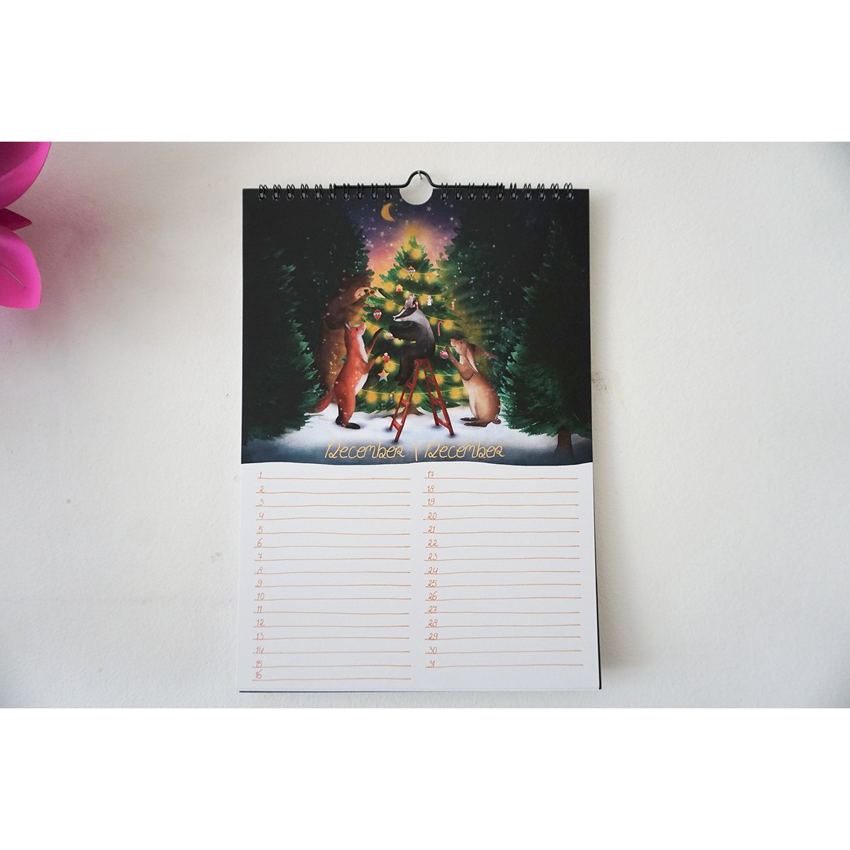 Calendar Bosdieren