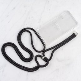 Cable telefónico - Negro con plata