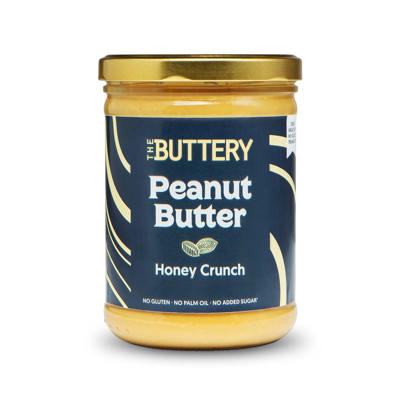 Erdnussbutter mit Honig-Crunch