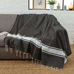 Klassischer XXL Fouta und Überwurf – 200 x 300 cm