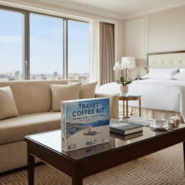 Specialty Coffee Travel Kit Greece 3 pcs Gift Box