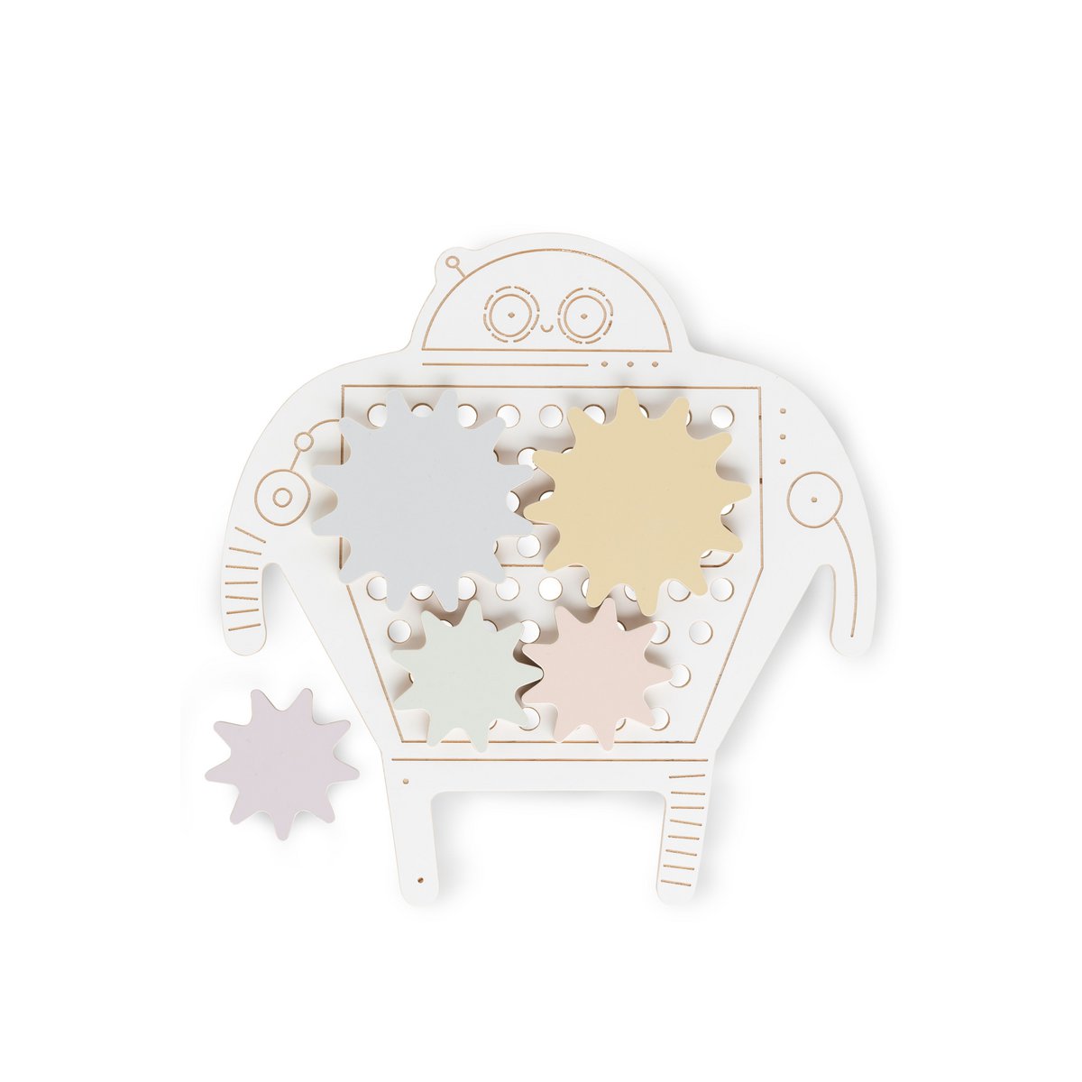 Robot Jojo, wooden toy, premium quality