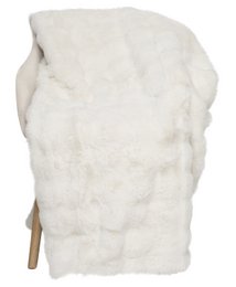 Coperta Misty Big L - Avorio