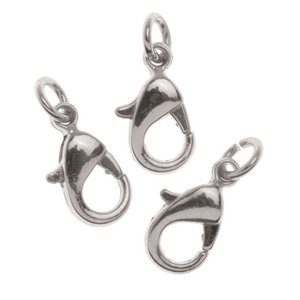 Karabijnsluiting met ring