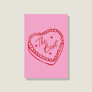 Postkarte 'The Best'