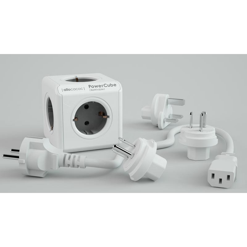 PowerCube ReWirable (grigio, viola)