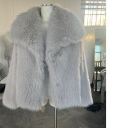 Winter Plush Coat Fashion Warm Thicken Fluffy Lapel Jacket Outwear Casual Long Sleeve Tops Womens Clothing
