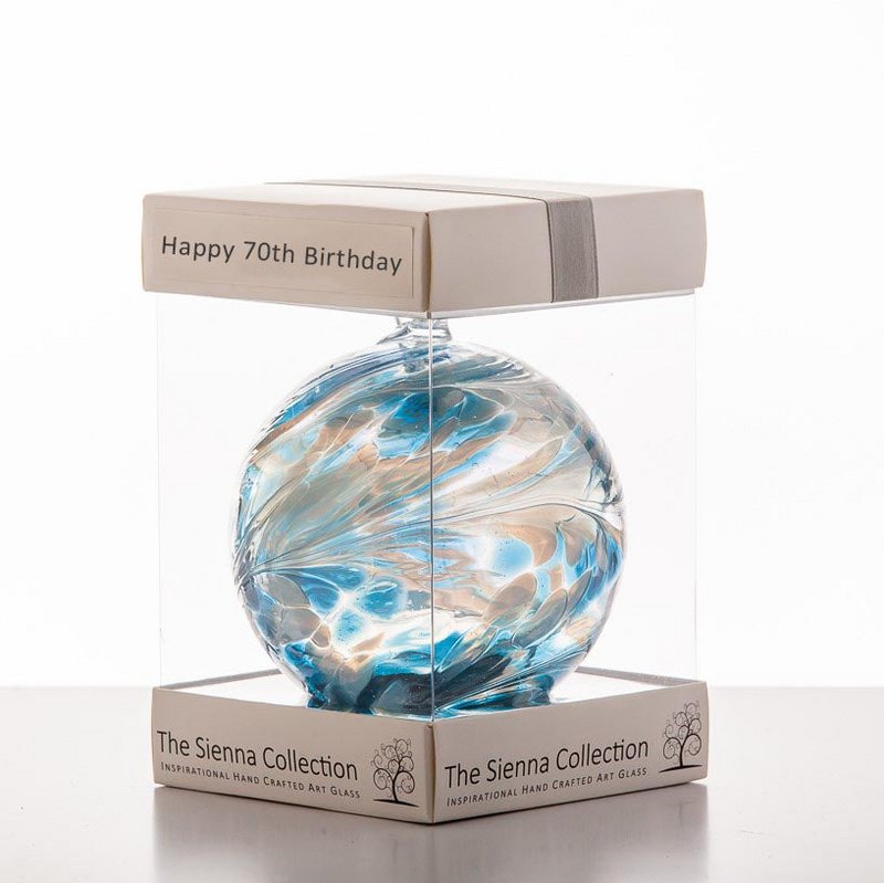 Ballon de l'Amitié 10cm - Joyeux 70ème Anniversaire