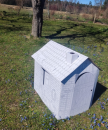 Creative Playhouse piccola fattoria, giocattolo di cartone per bambini, fai -da -te, costruzione e colorazione, 3+, ottimo regalo per compleanni e feste