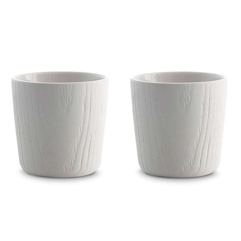 Kubek MU / Tea 220ml biały - zestaw 2 szt