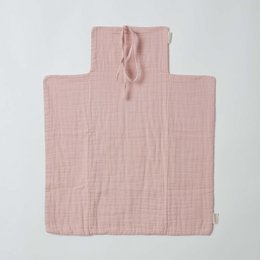 Cambiador de pañales de muselina orgánica OrganicEra, rosa