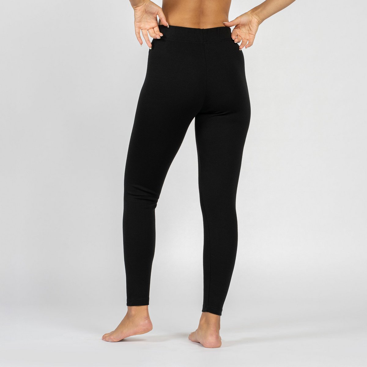 Ensemble Femme Manches Longues et Legging 250 Merino Noir
