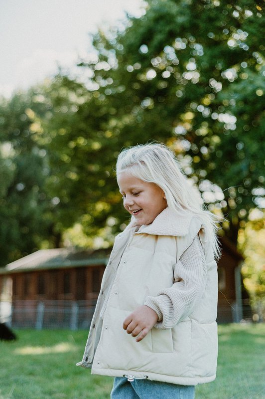 Lulu børne vintervest jakke