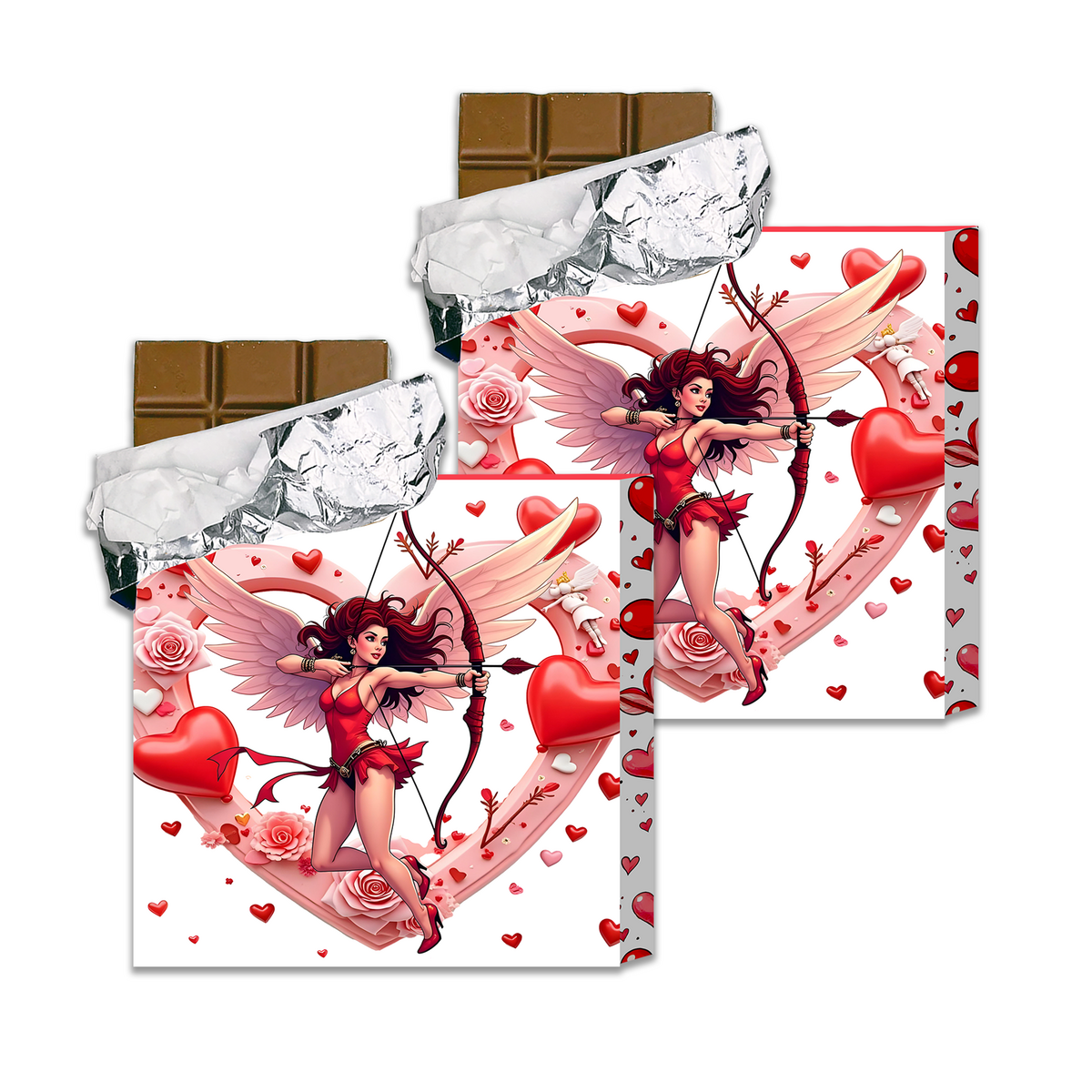 Socola chocolade 200 gram tabletten VALENTIJN  SERIE-01 "ASSORTI" (4X3pcs) giftbox