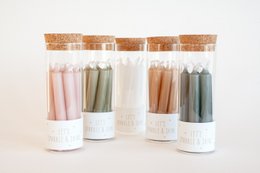 Let's Sparkle & Shine - 8 mini candele in un tubo di vetro