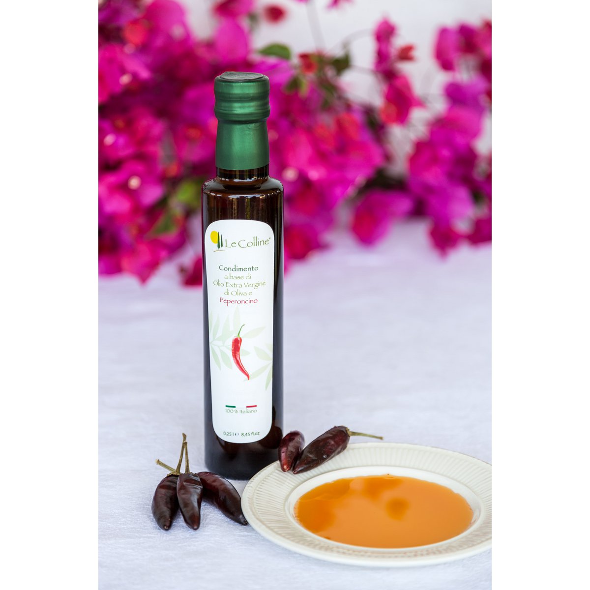 Dressing made from extra virgin olive oil & chilli 250ml