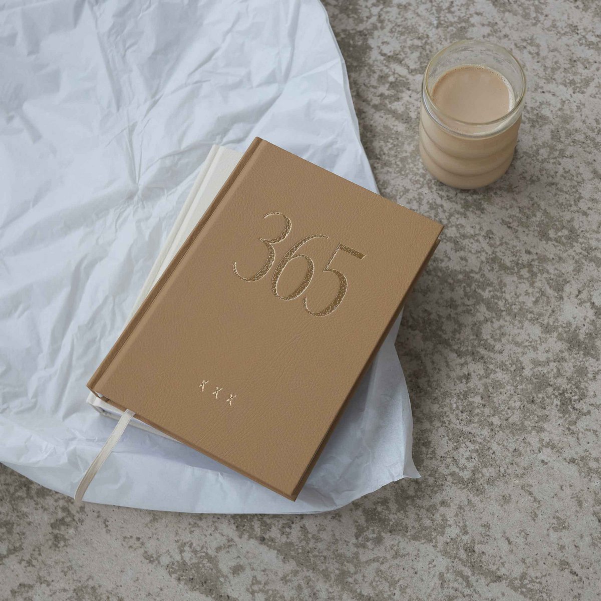 Notizbuch / Tagebuch 365, A5, Koffie