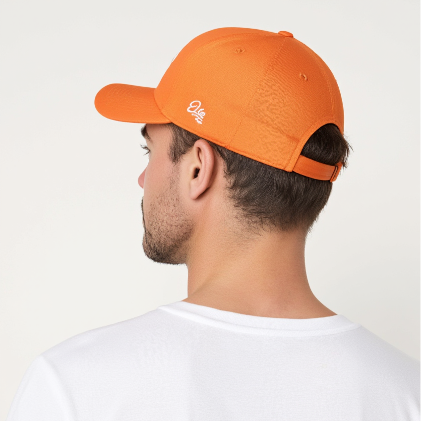 O.Leo Baseballkappe – Orange – Oranger Löwe – Unisex