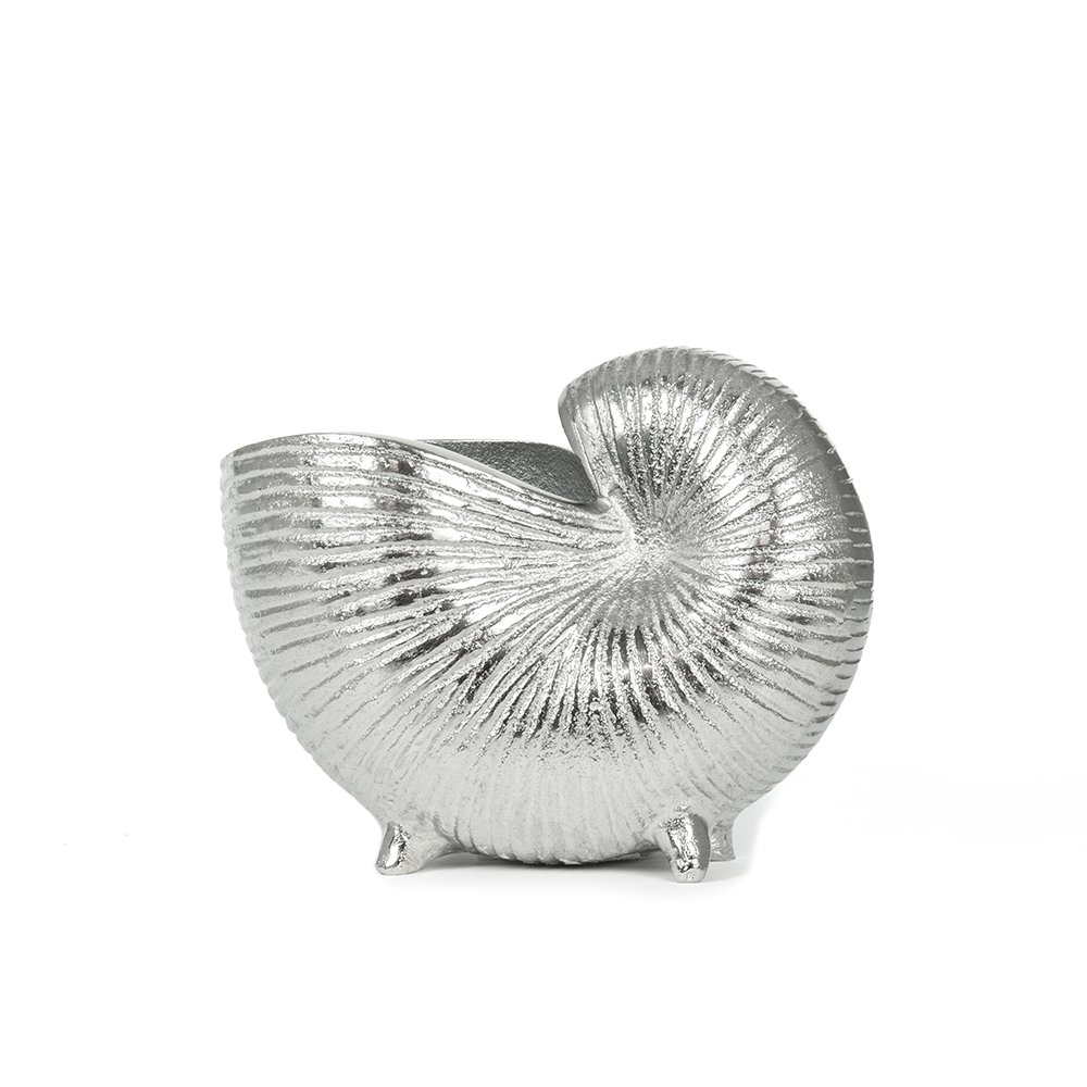 Dekorative Aluminiumschale 16x10x12 cm decosiluet