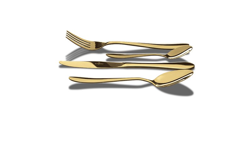 BerlingerHaus Cutlery set 4 pieces champagne