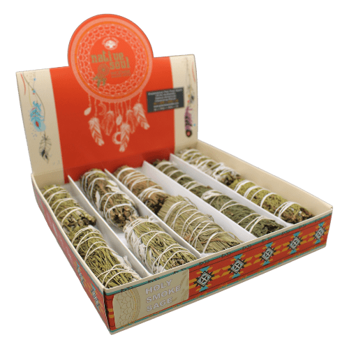 Native Soul Holy Smoke Salbei Display zur Reinigung