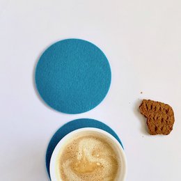 Felt Coasters - Round - set of 4