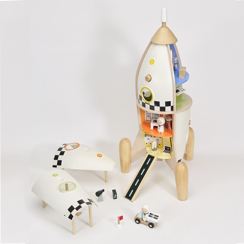 Rocket - Space base - 31x69x31cm