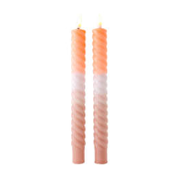 LED-Wirbelkerze Pure Bliss – 2er-Set