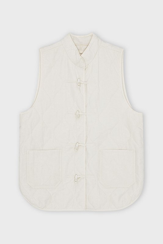 meadow quilted vest