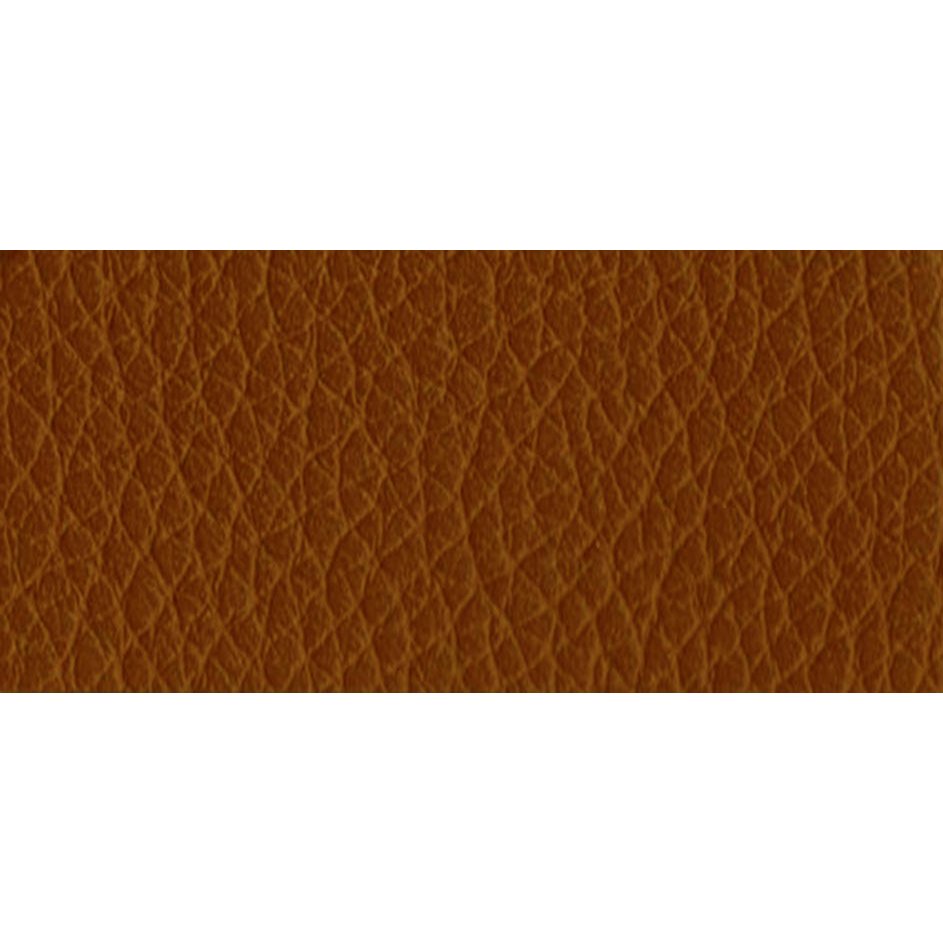 Großes Modell - VUE LAC Initial Reisetasche - Cognac - Gelbe Borten
