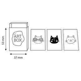 DIY Mini Art – Cats (4 pcs)