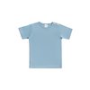 2285 | Kinder Basic Kurzarmshirt - Taubenblau