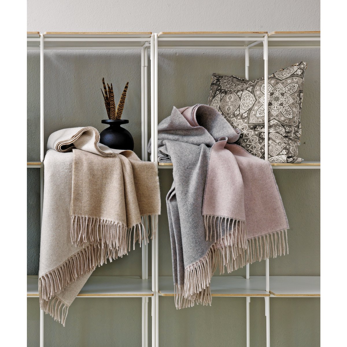 Plaid ALASSIO beige-écru