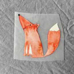 Bügelbild Fuchs