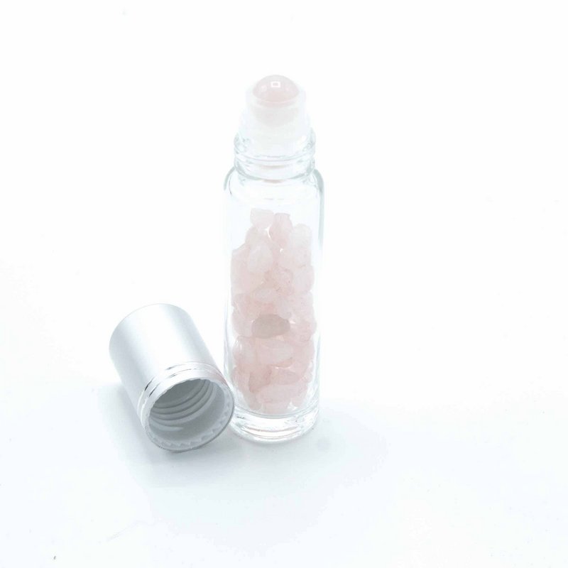 Edelsteen Etherische Olie Roller Fles - Rozenkwarts