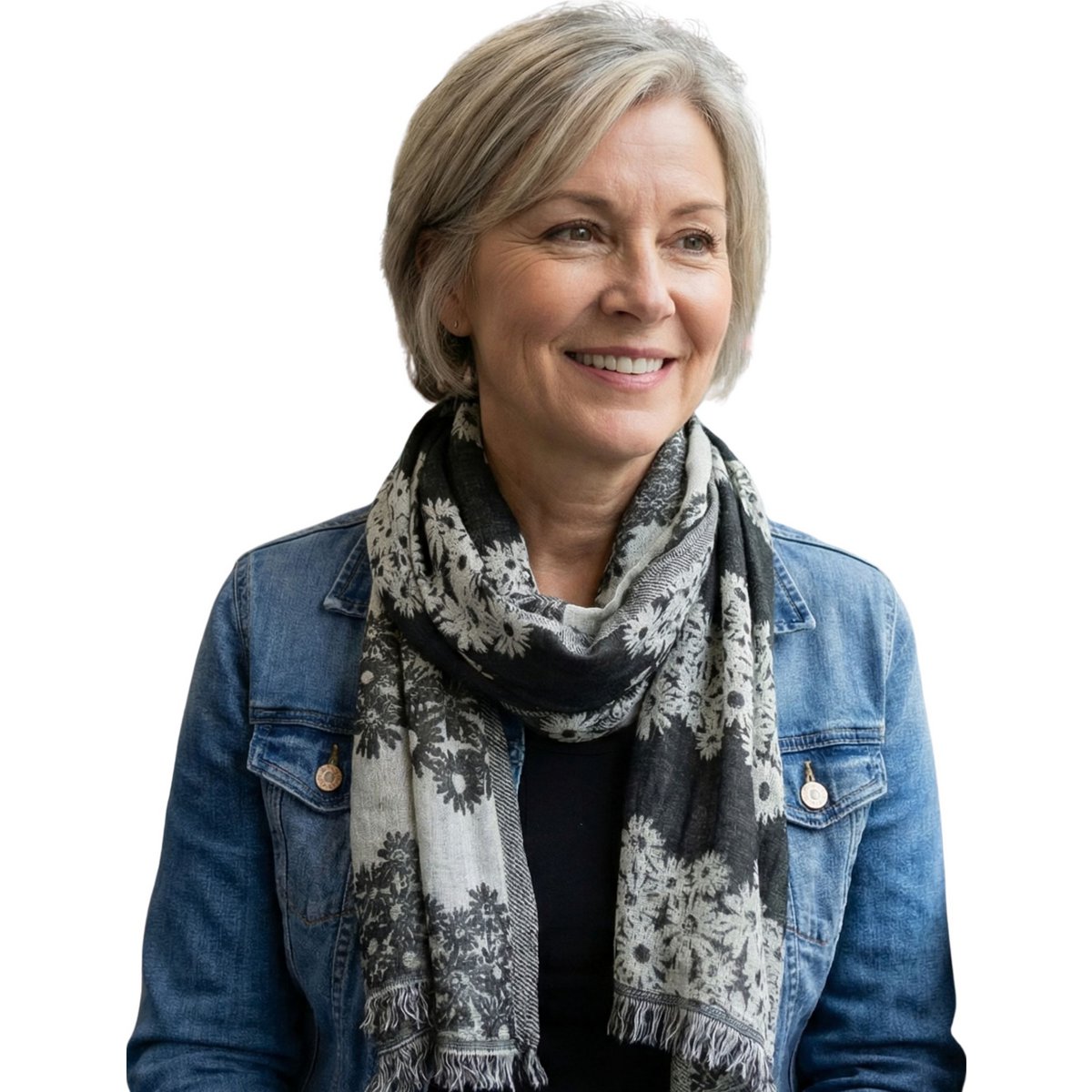 Sunsa dames sjaals, winter sjaalhals gemaakt van katoen en viscose, damesjaals voor herfst/winter, multifunctionele doek als een sjaal/sjaal of stal/schouderdoek