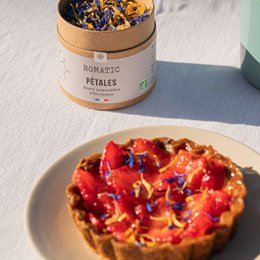 PETALS - Organic edible flowers 4g - cornflower petals, marigold petals