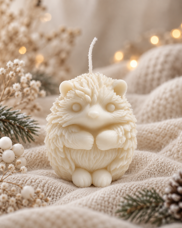 Big Hedgehogs candle | rapeseed wax 
