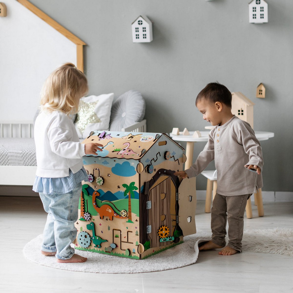 Casetta da gioco DINO con illuminazione