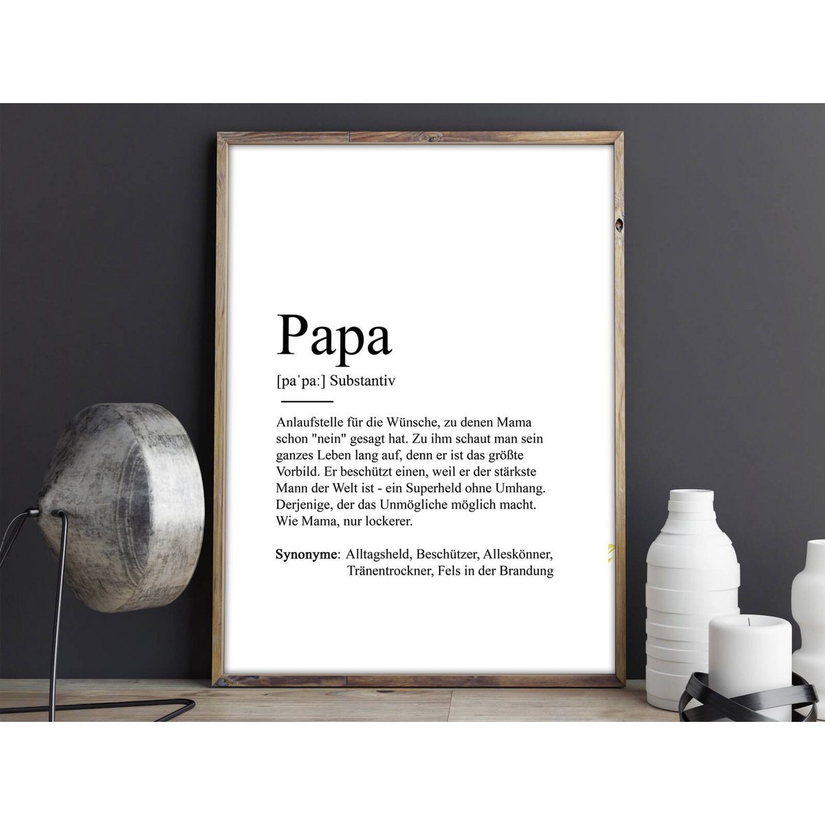 Definizione poster "papà".