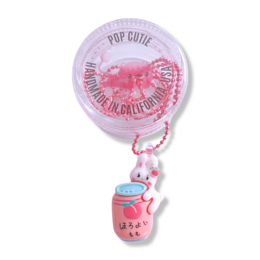 Pop Cutie Peach Juice Bunny Kinderhalskette